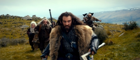 Thorin Tammikilpi (Richard Armitage) johtaa kääpiöitä.