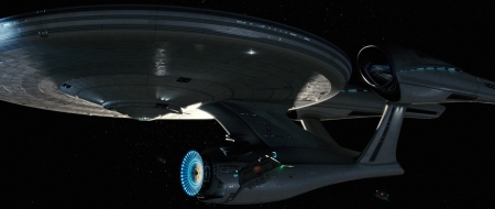 USS Enterprise jää elokuvassa lopulta vähälle huomiolle